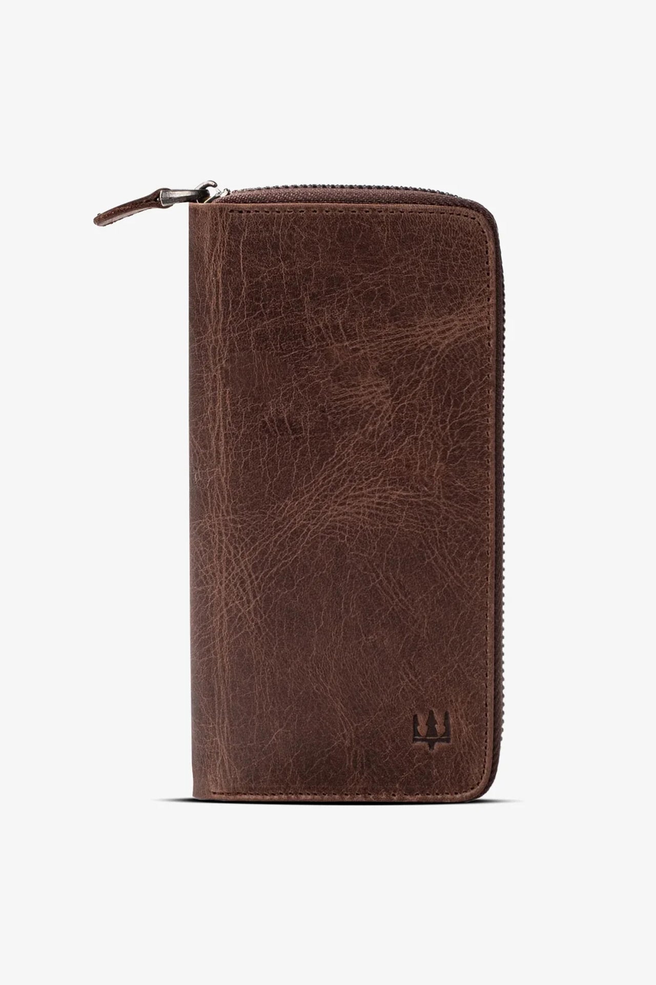 Luis Fermuarlı Telefon Hazneli Deri Cüzdan