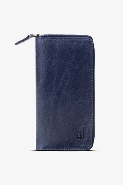 Luis Fermuarlı Telefon Hazneli Deri Cüzdan