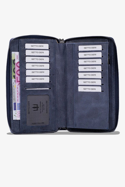 Palermo Hakiki Deri Portföy Cüzdan