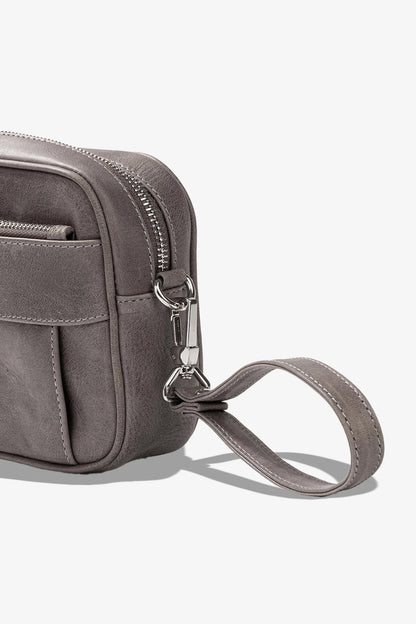 Lock Bag Hakiki Deri El Çantası