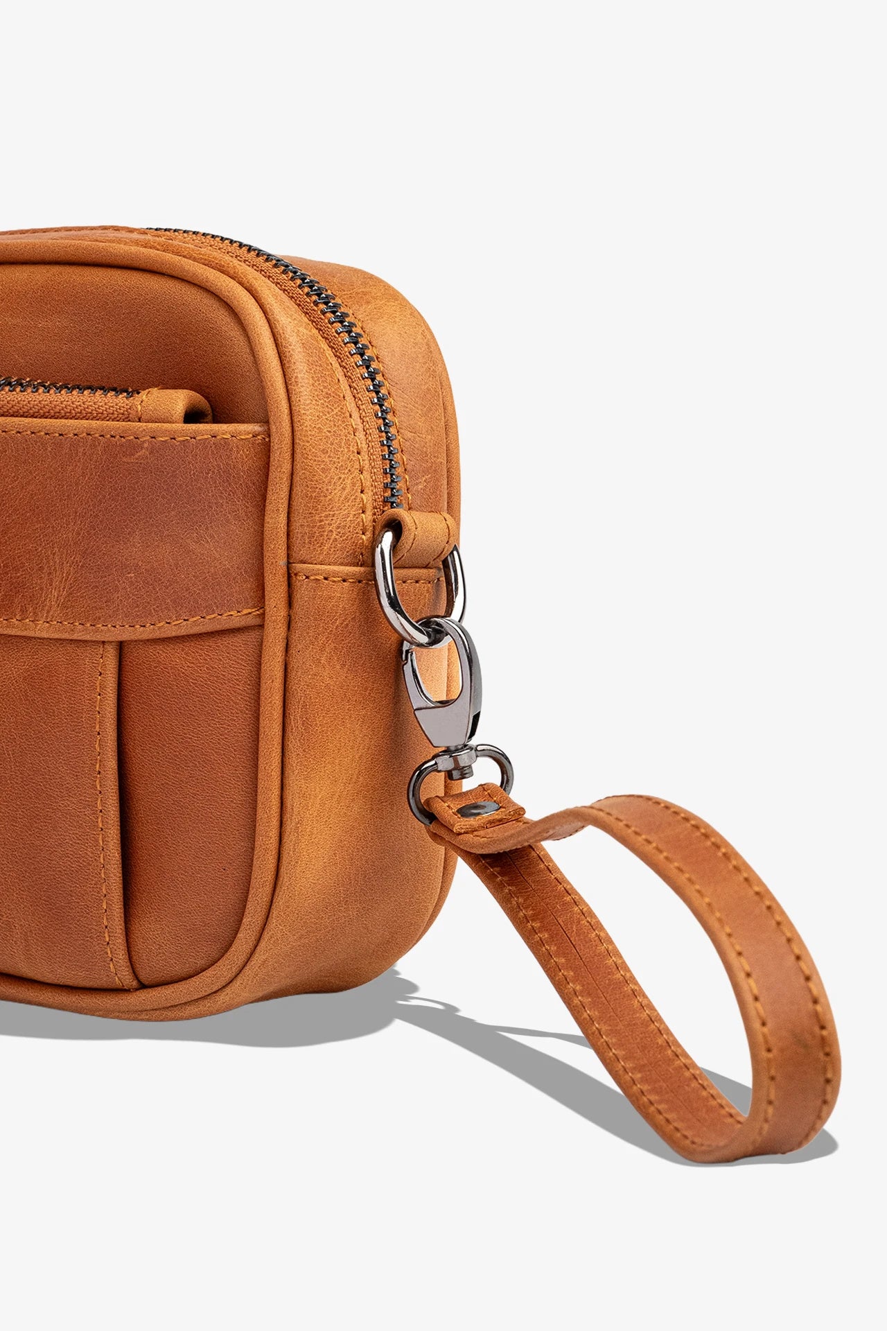 Lock Bag Hakiki Deri El Çantası