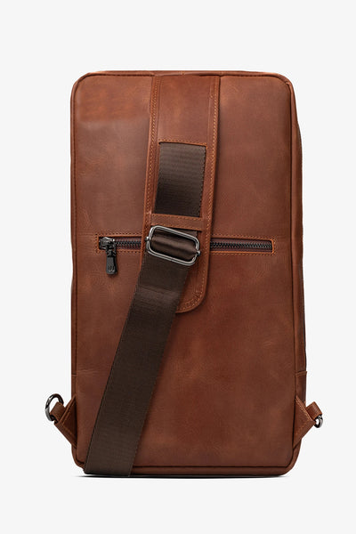 Grain Hakiki Deri Sırt Çantası