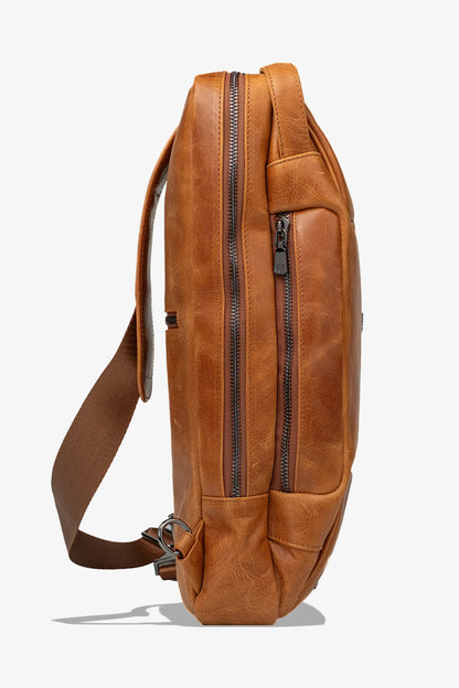 Grain Hakiki Deri Sırt Çantası