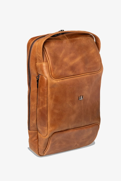 Grain Hakiki Deri Sırt Çantası