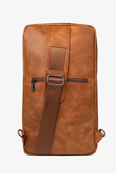Grain Hakiki Deri Sırt Çantası