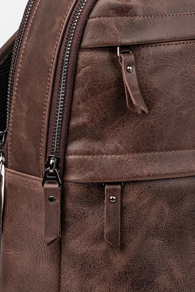 Rex Hakiki Deri Sırt Çantası