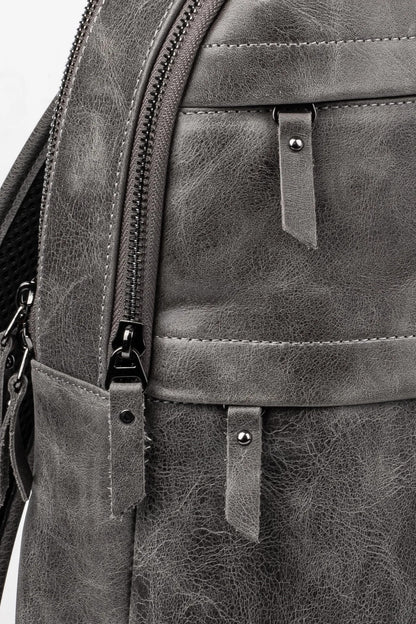 Rex Hakiki Deri Sırt Çantası