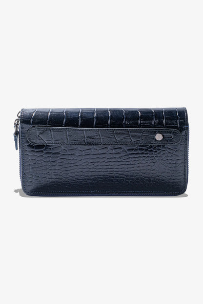 Alecra Çift Telefon Hazneli Deri Portföy