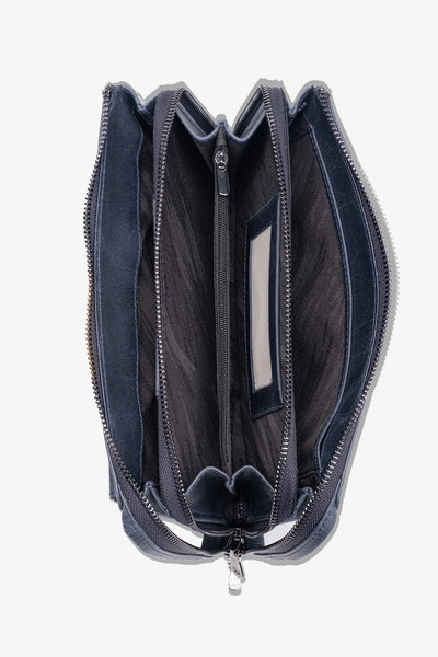 Ombre Hakiki Deri El Çantası