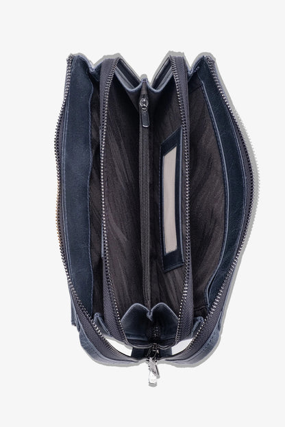 Ombre Hakiki Deri El Çantası