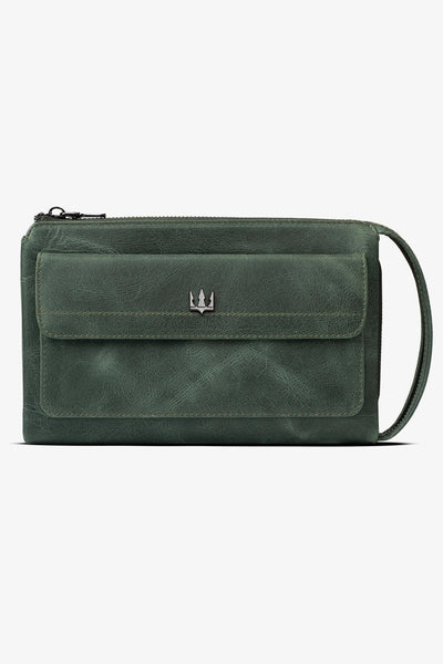 Ombre Hakiki Deri El Çantası