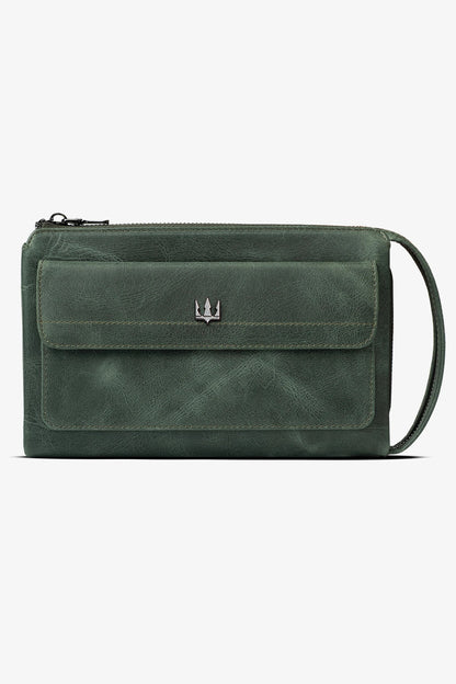 Ombre Hakiki Deri El Çantası