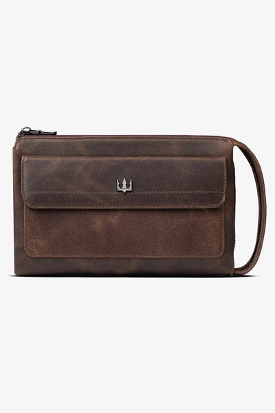 Ombre Hakiki Deri El Çantası