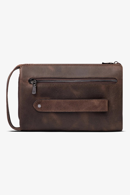 Ombre Hakiki Deri El Çantası