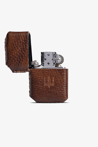 Getto Hakiki Deri Kılıflı Çakmak