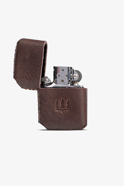 Getto Hakiki Deri Kılıflı Çakmak