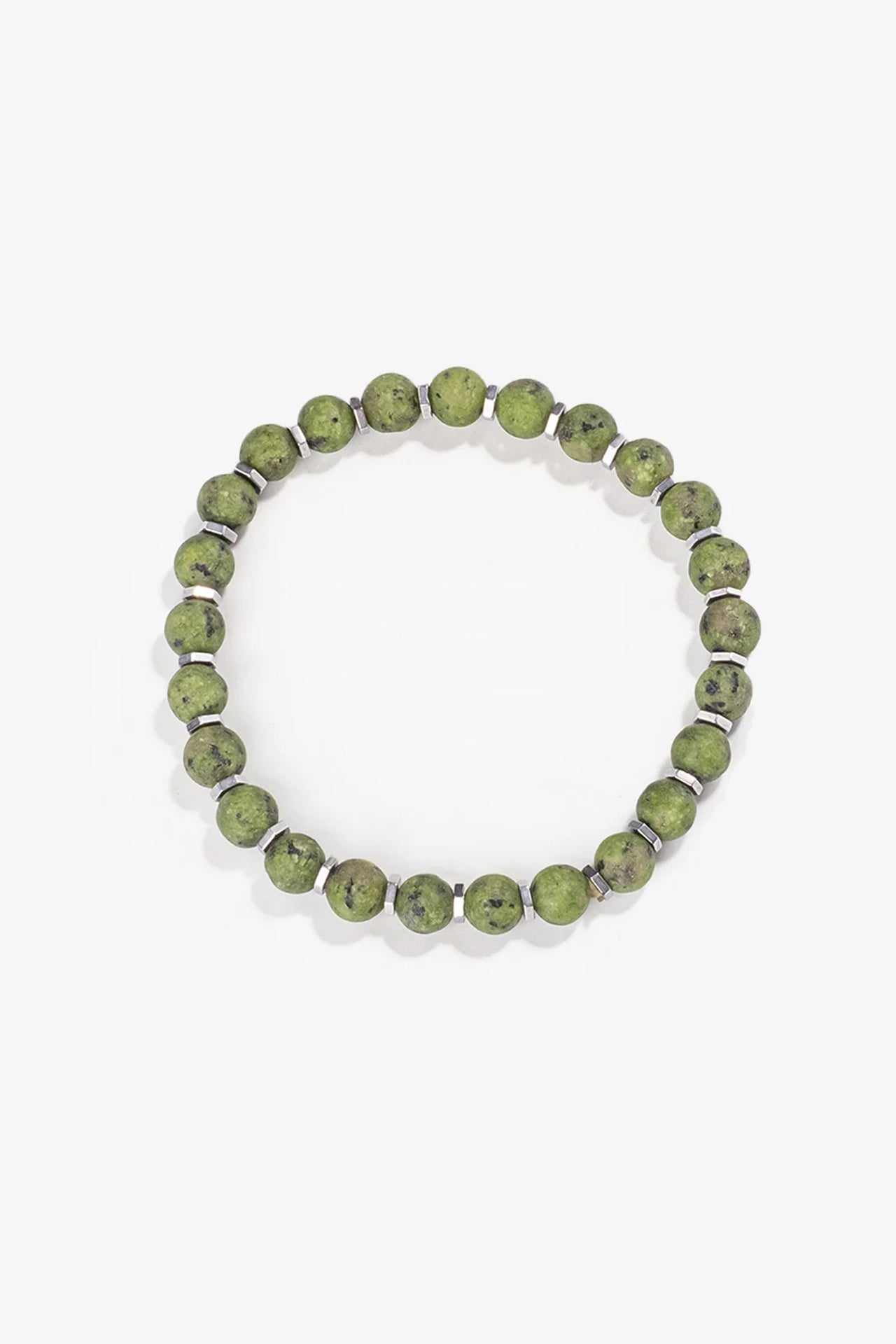 Moire Hematit Bileklik