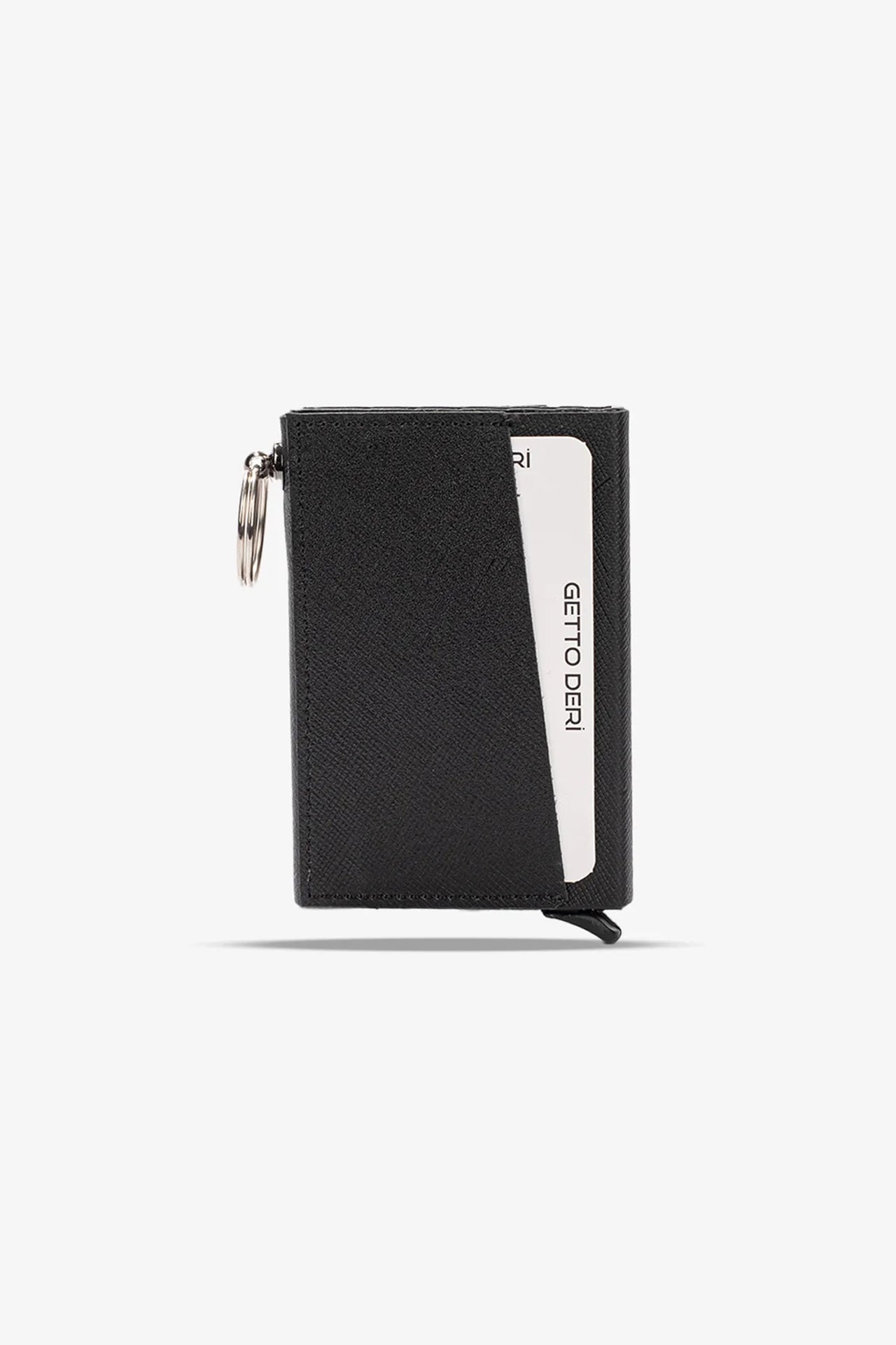 Hype Mekanizmalı Hakiki Deri Kartlık