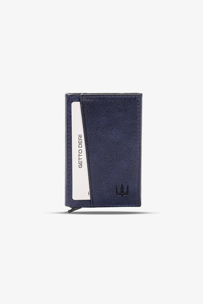 Hype Click Mekanizmalı Hakiki Deri Kartlık