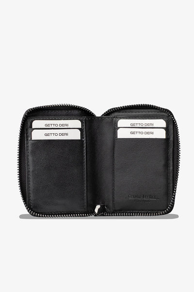 Zip Hakiki Deri Fermuarlı Cüzdan