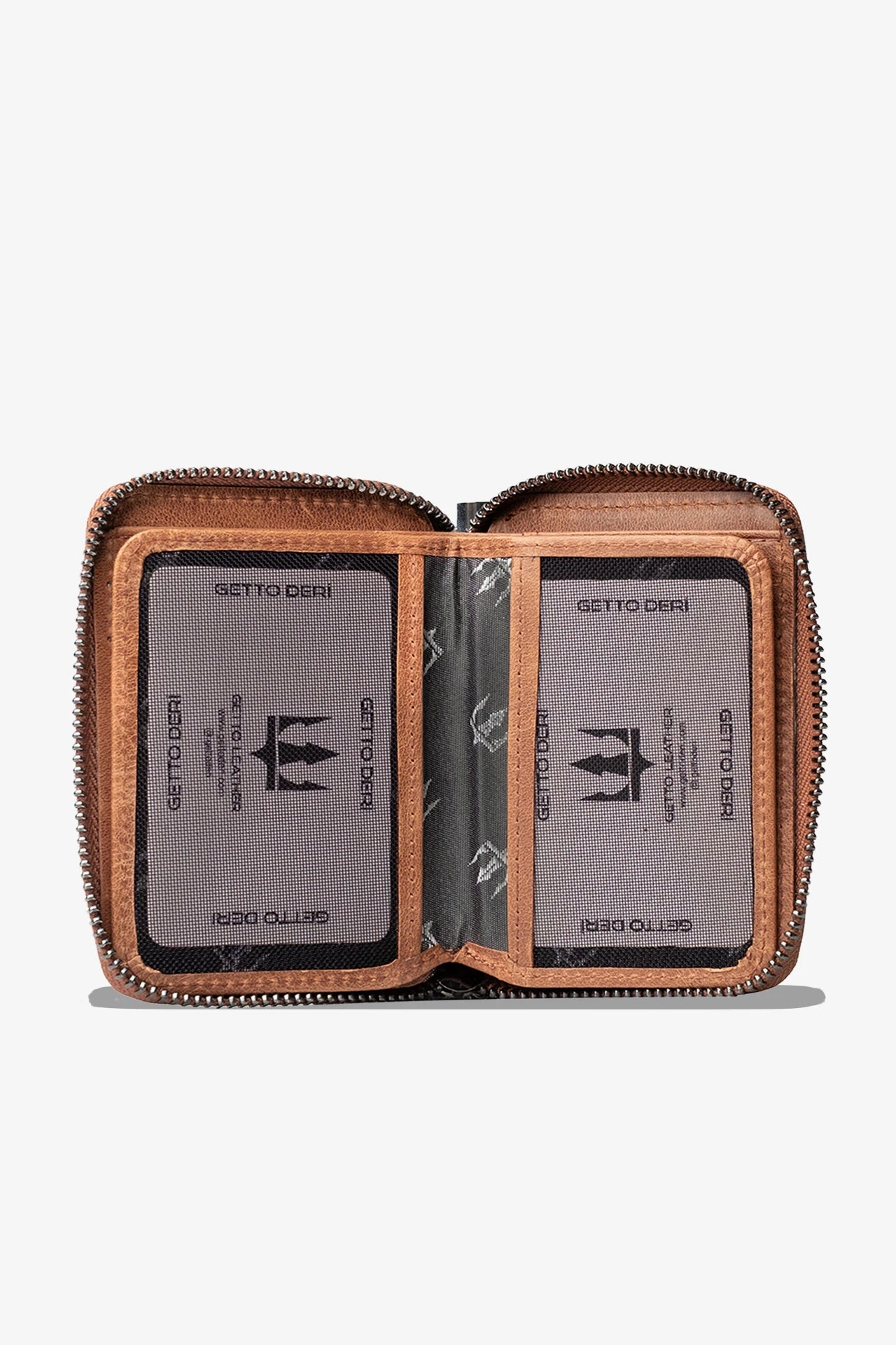 Zip Hakiki Deri Fermuarlı Cüzdan