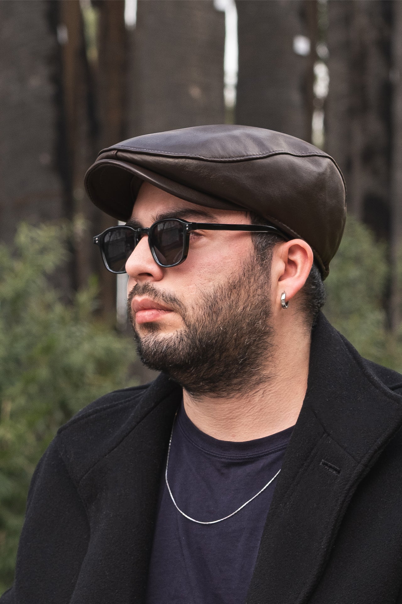 London Hakiki Deri Kasket