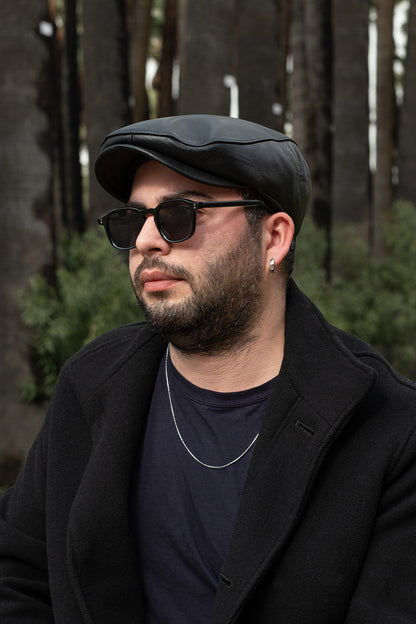 London Hakiki Deri Kasket