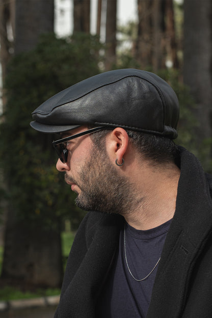 London Hakiki Deri Kasket