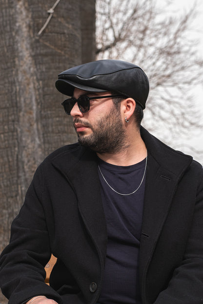 London Hakiki Deri Kasket