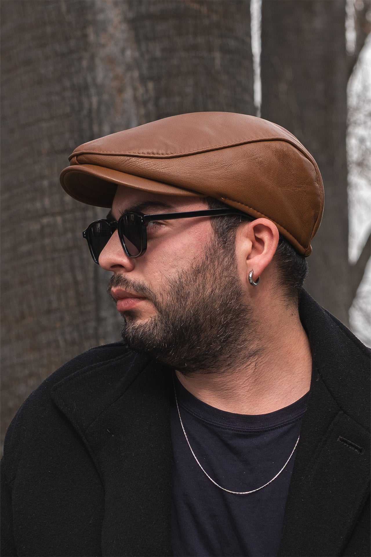 London Hakiki Deri Kasket