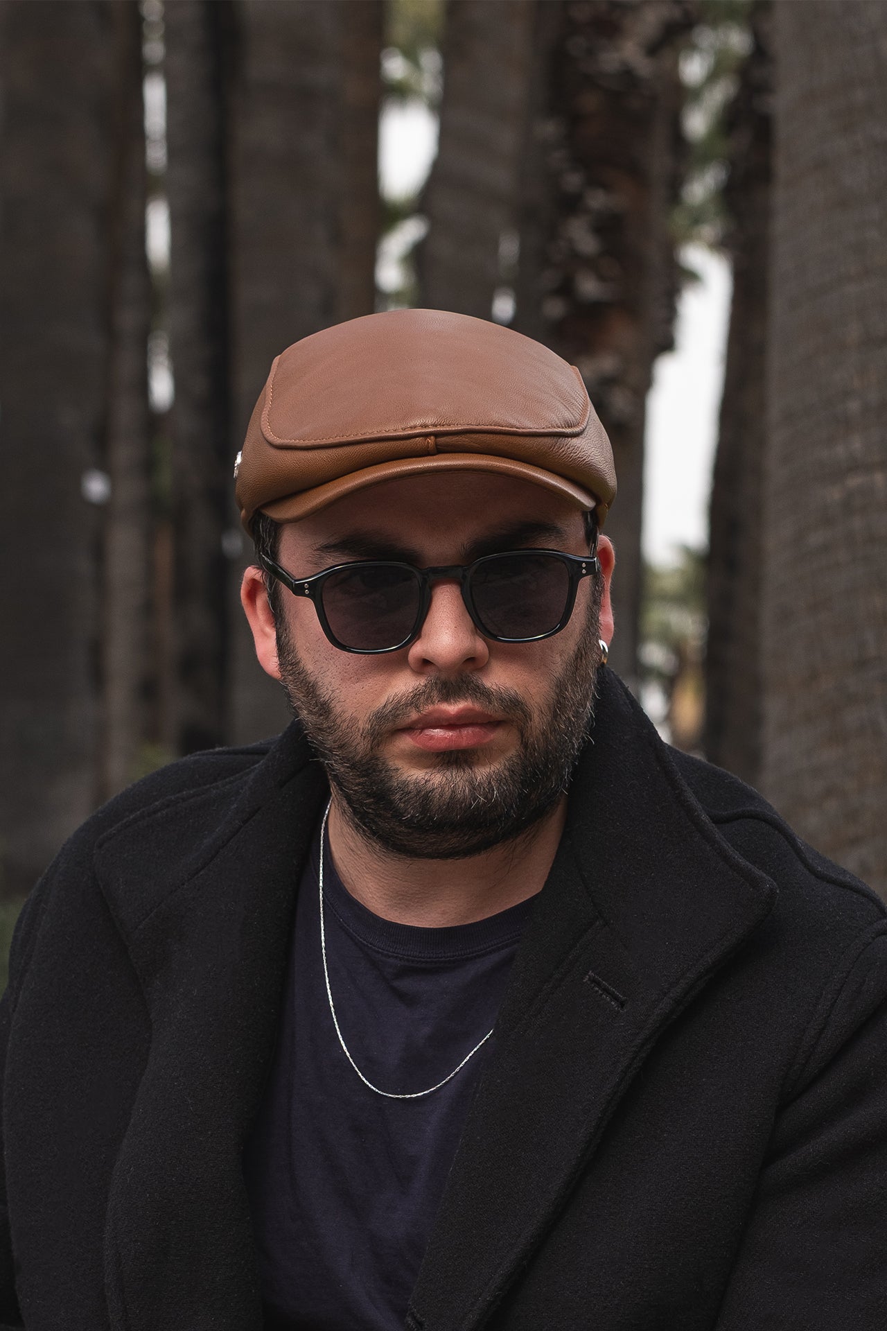 London Hakiki Deri Kasket