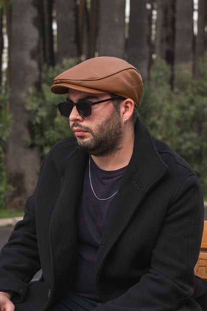 London Hakiki Deri Kasket