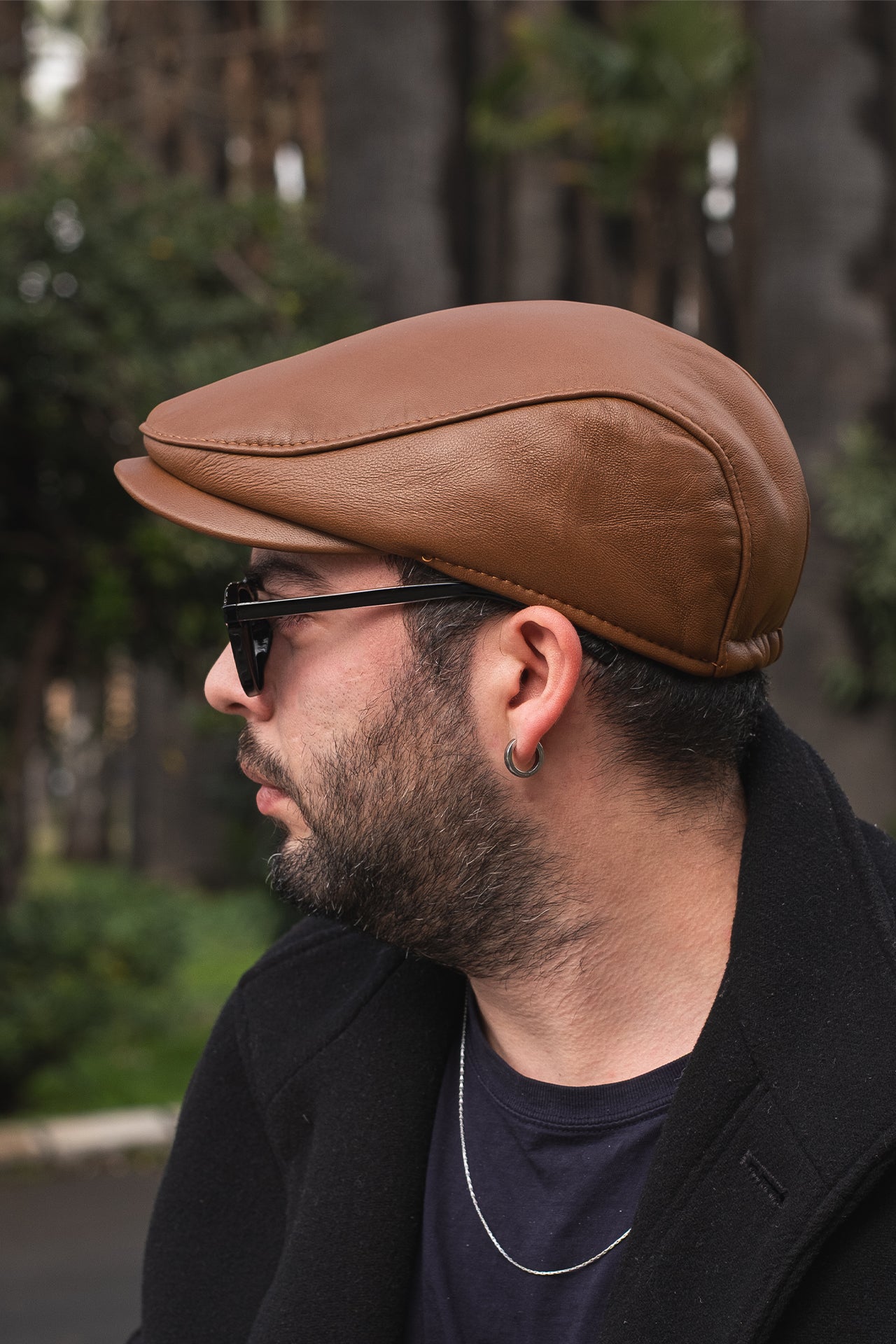 London Hakiki Deri Kasket