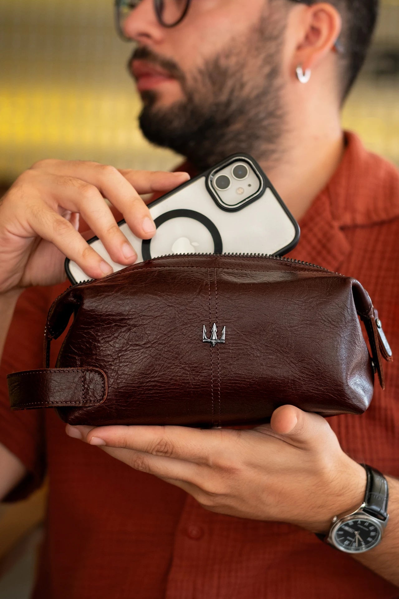 Match Hakiki Deri Çanta