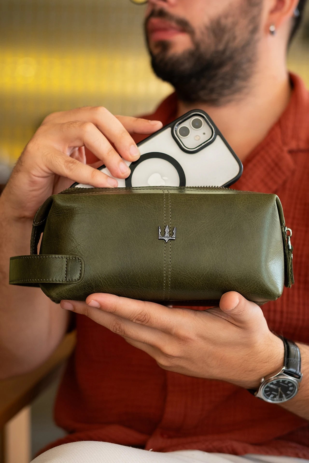 Match Hakiki Deri Çanta