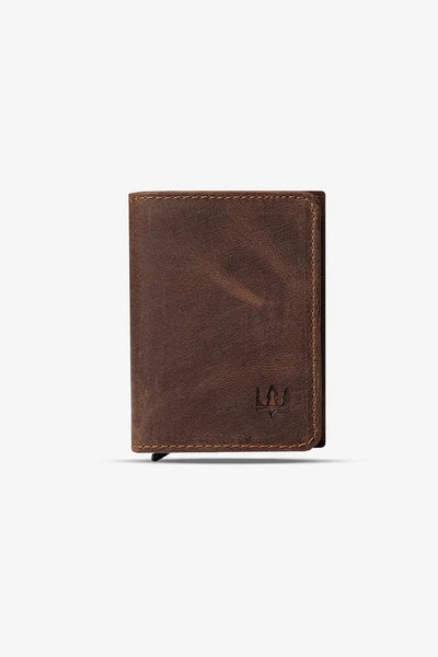 Vibe Mekanizmalı Hakiki Deri Cüzdan