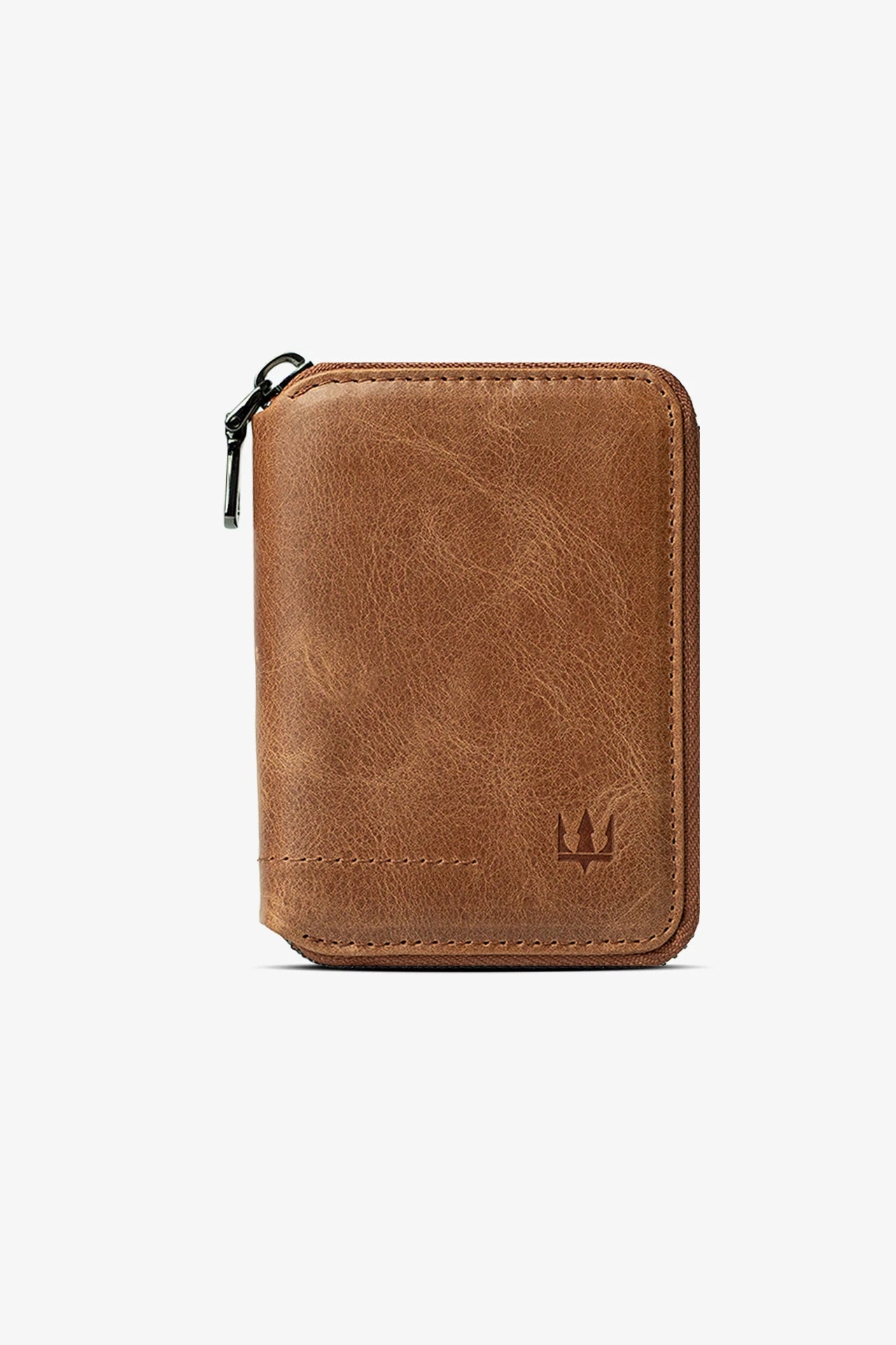 Zip Hakiki Deri Fermuarlı Cüzdan
