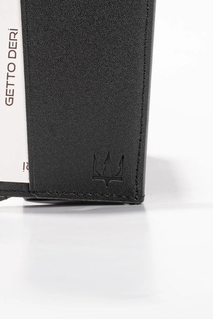 Hype Click Mekanizmalı Hakiki Deri Kartlık