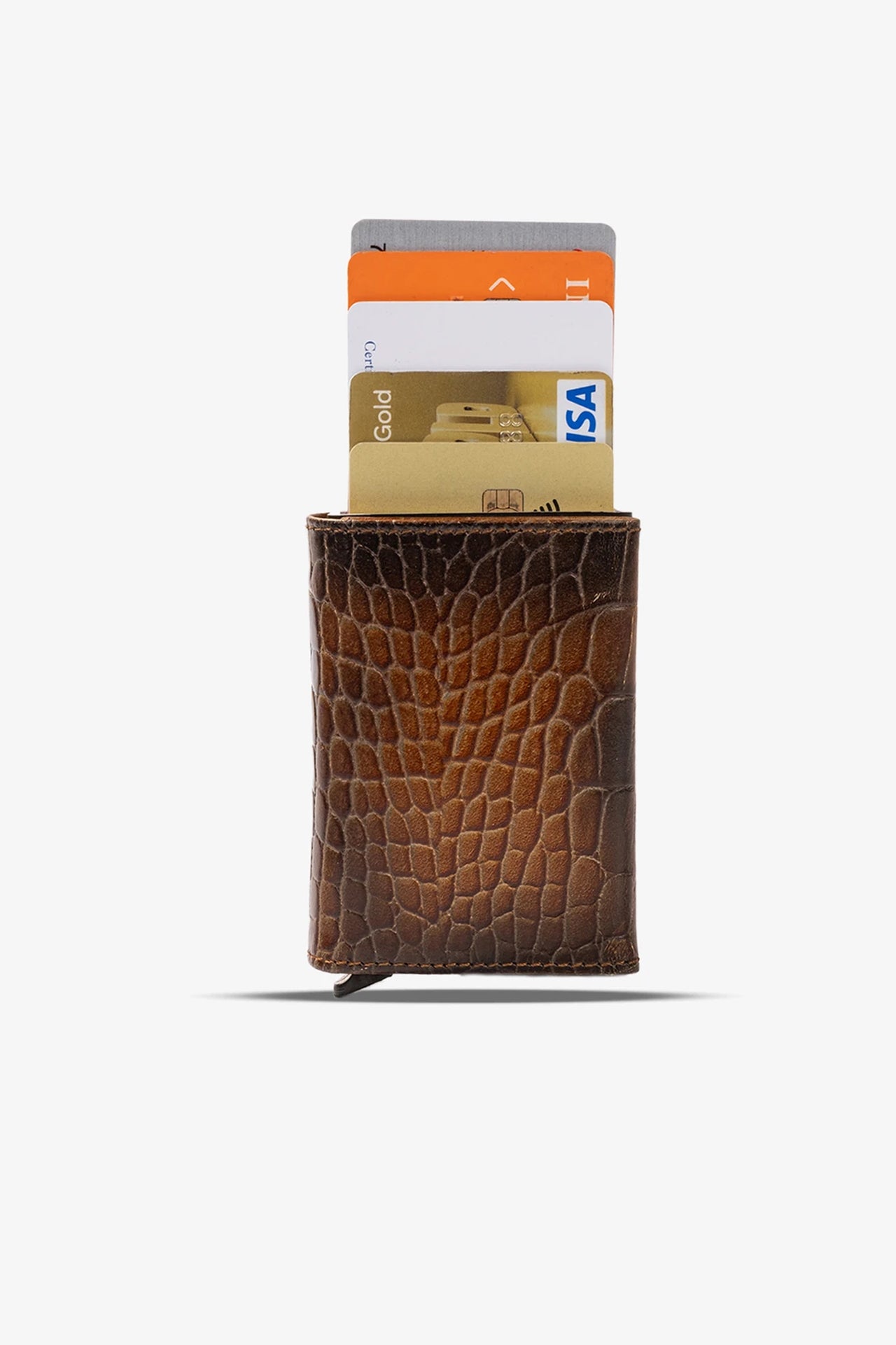 Utah Mekanizmalı Hakiki Deri Cüzdan