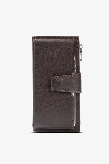Zoe Telefon Hazneli Hakiki Deri Cüzdan