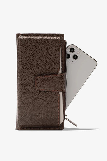 Zoe Telefon Hazneli Hakiki Deri Cüzdan