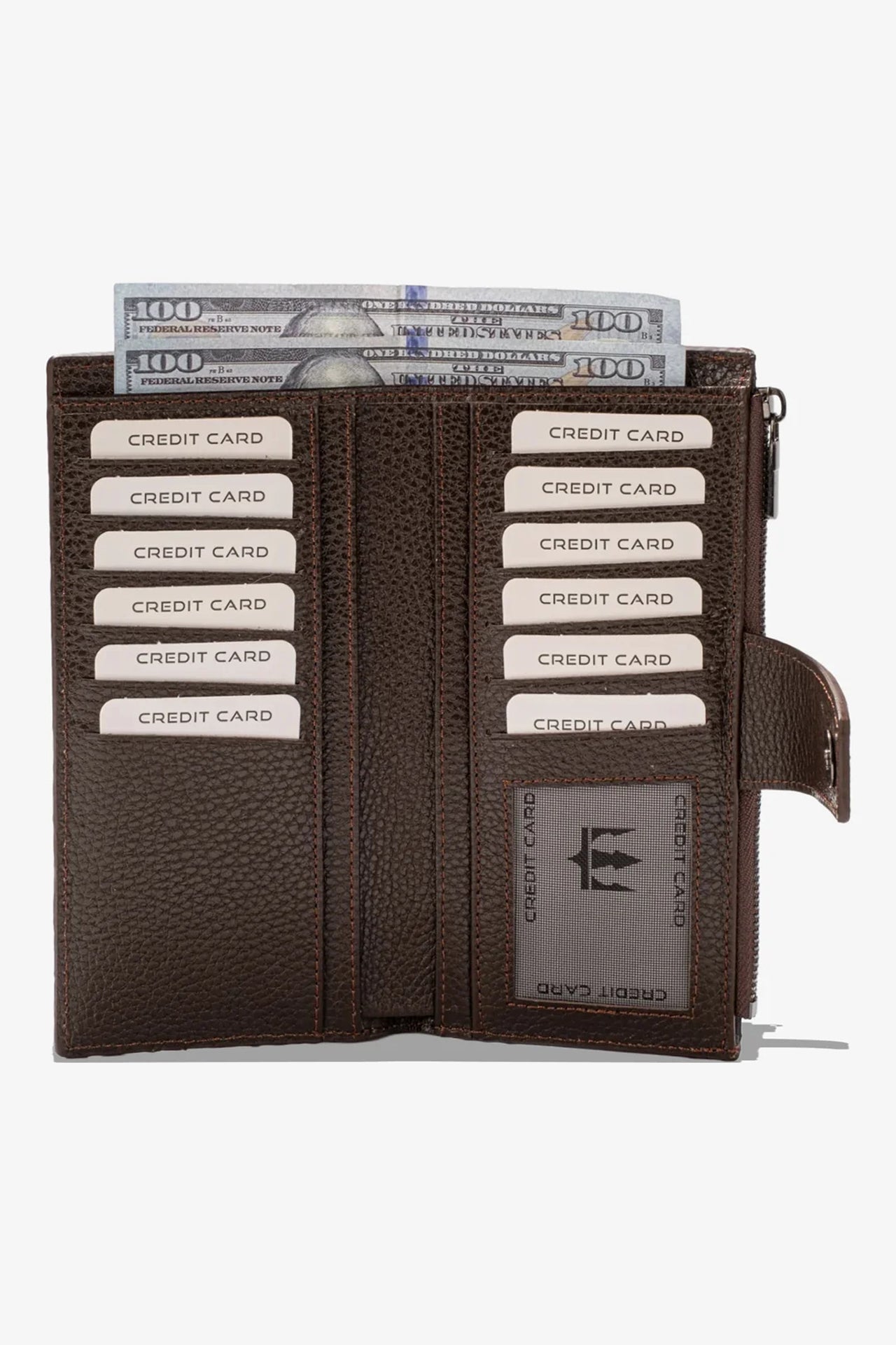 Zoe Telefon Hazneli Hakiki Deri Cüzdan