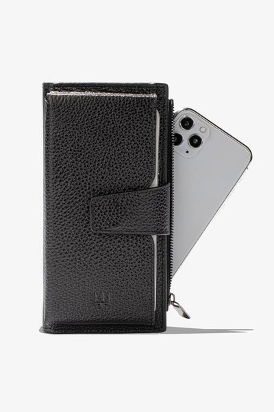 Zoe Telefon Hazneli Hakiki Deri Cüzdan