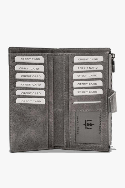 Zoe Telefon Hazneli Hakiki Deri Cüzdan