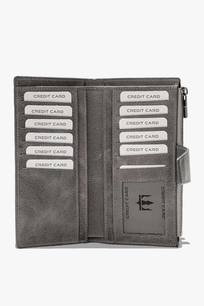 Zoe Telefon Hazneli Hakiki Deri Cüzdan