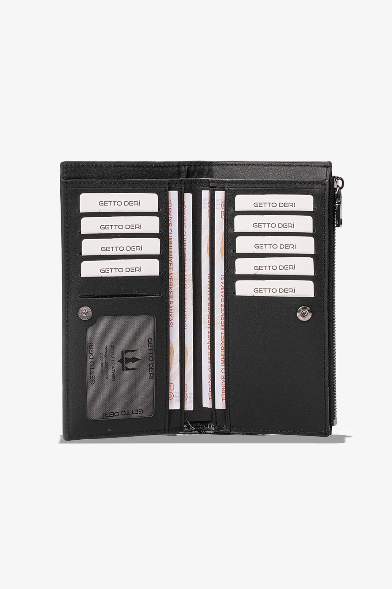 Nairobi Telefon Hazneli Deri Cüzdan