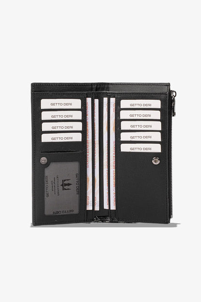 Nairobi Telefon Hazneli Deri Cüzdan