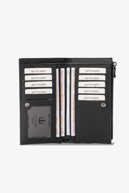 Nairobi Telefon Hazneli Deri Cüzdan