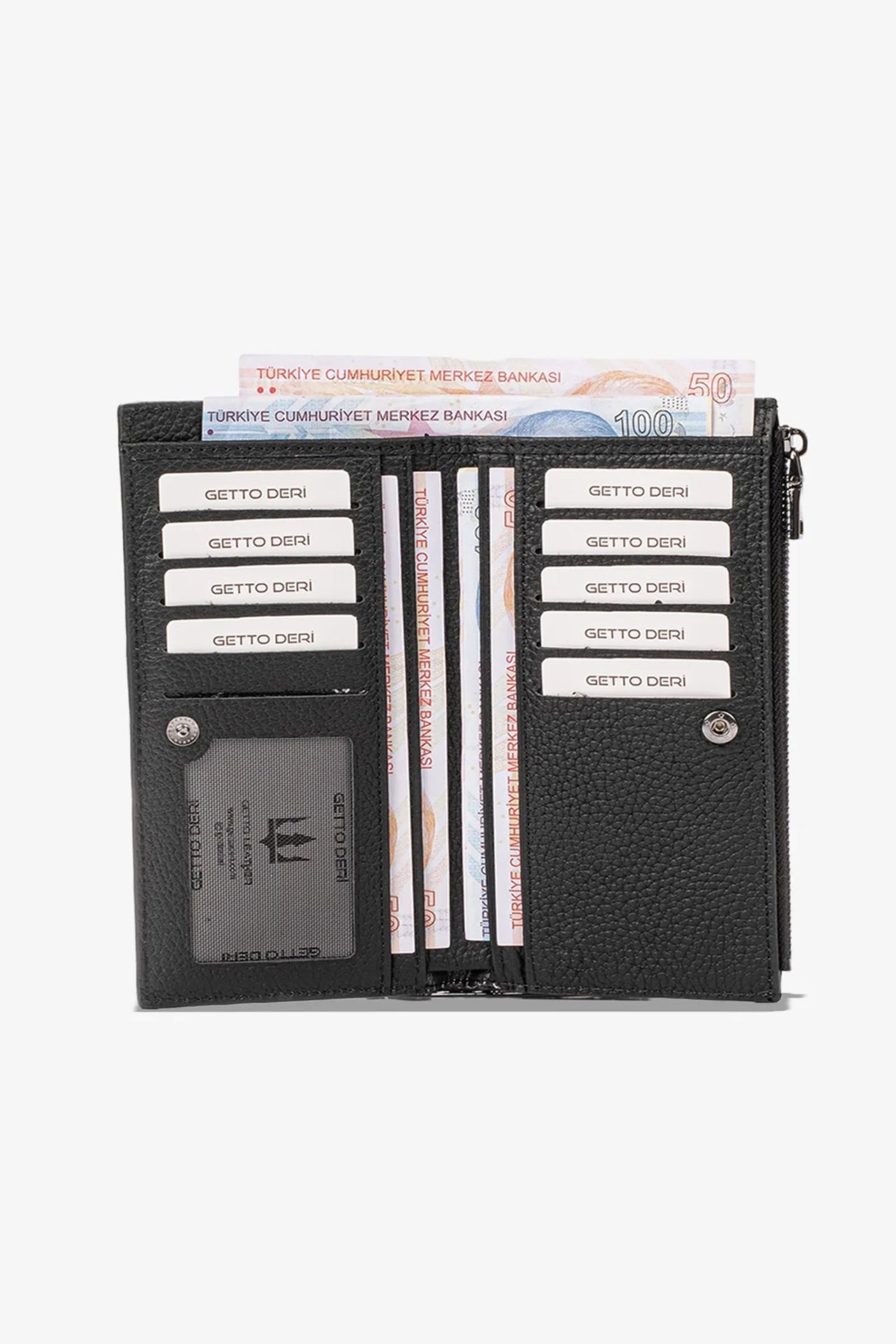 Nairobi Telefon Hazneli Deri Cüzdan