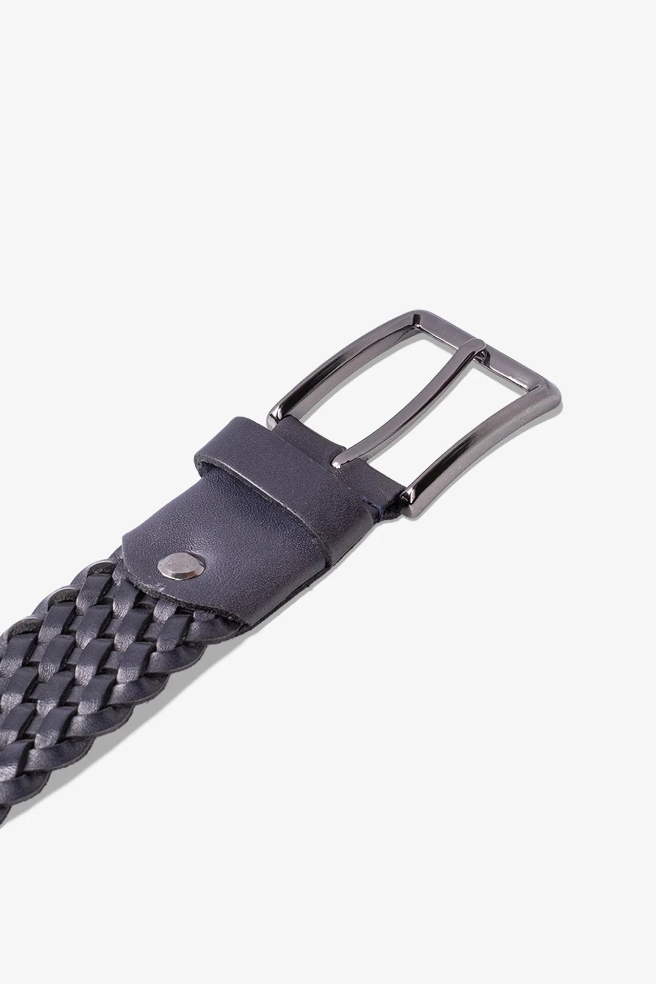 Helen Örgü Hakiki Deri Kemer 3.5 Cm